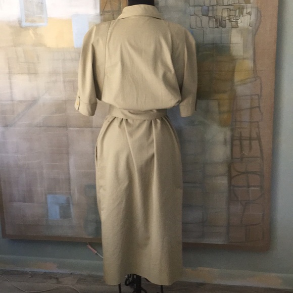 Vintage Leonard 100% Cotton Shirt Dress - Picture 2 of 7